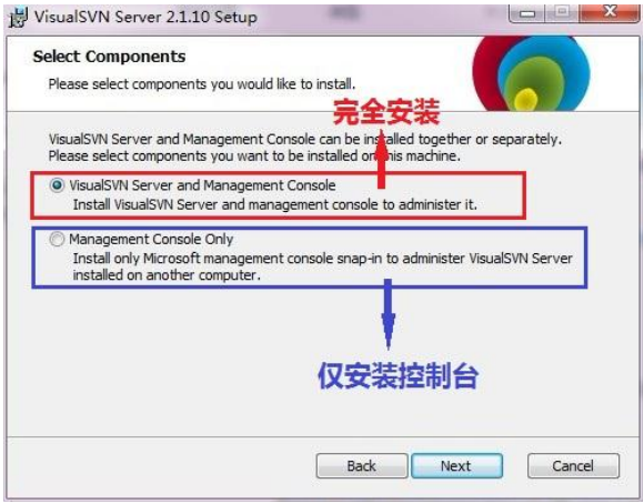 VisualSVN Server 的安装