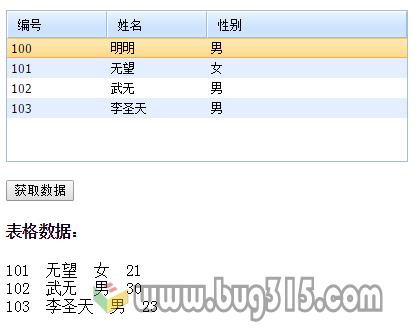 dhtmlxGrid中存储用户数据