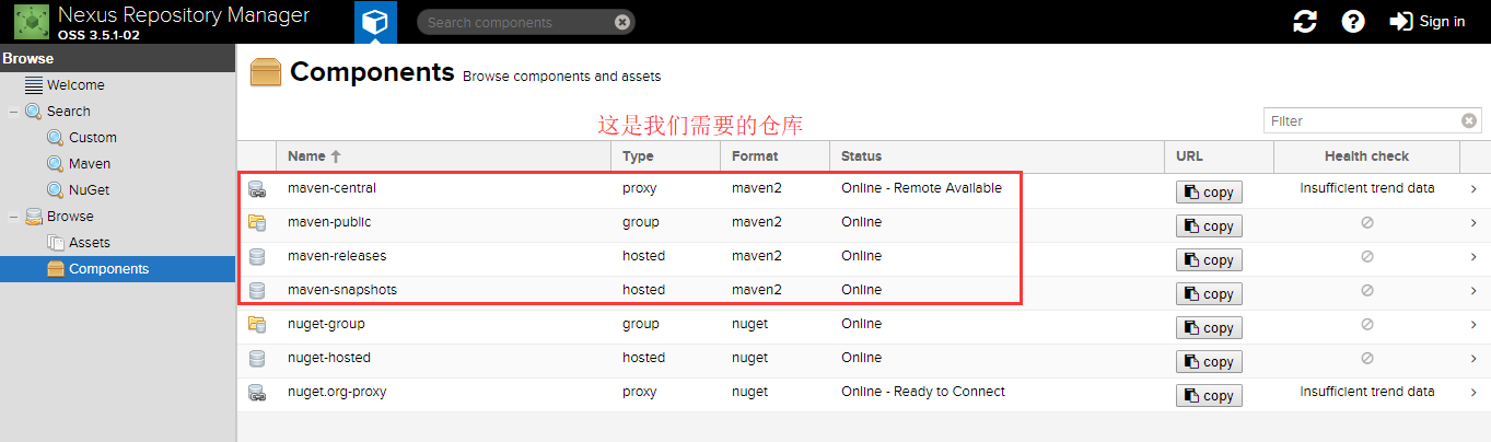 Maven配置nexus私服