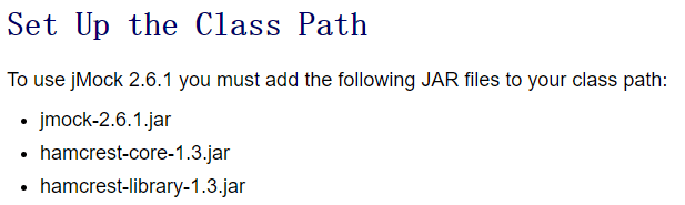 java.lang.NoClassDefFoundError: org/hamcrest/TypeSafeDiagnosingMatcher