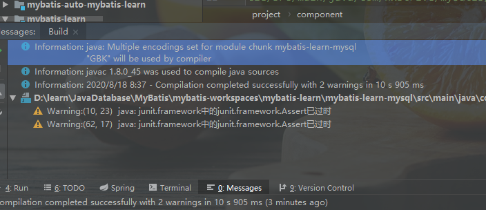 java: Multiple encodings set for module chunk * 