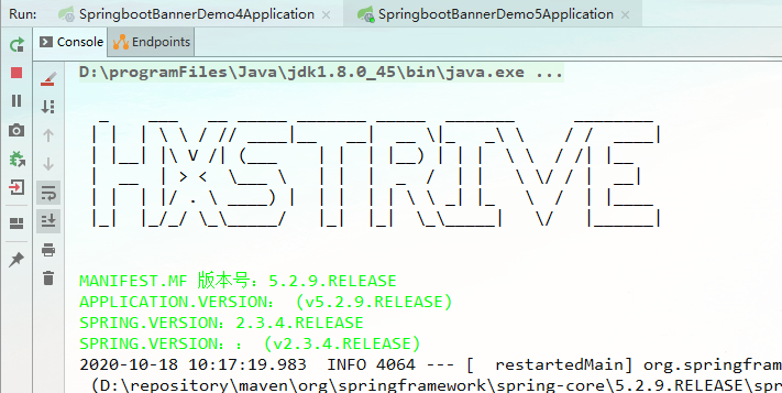 Spring Boot 设置 Banner 颜色