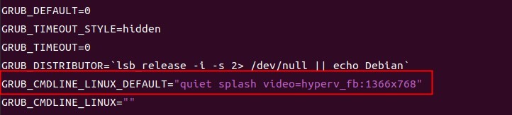Hyper-V 安装 Ubuntu22.04 LTS 后，如何调整分辨率？