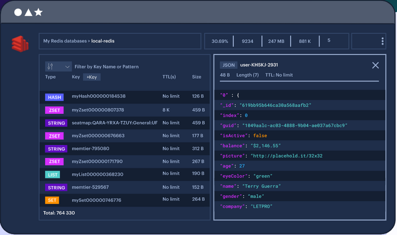 RedisInsight —— 由 Redis 提供的 Redis开发人员 GUI