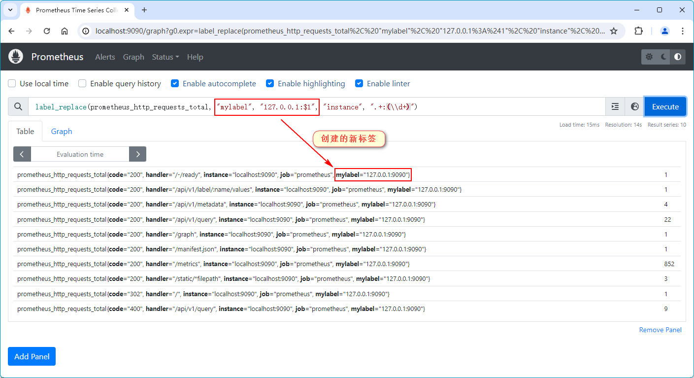 Prometheus 内置函数：label_replace()