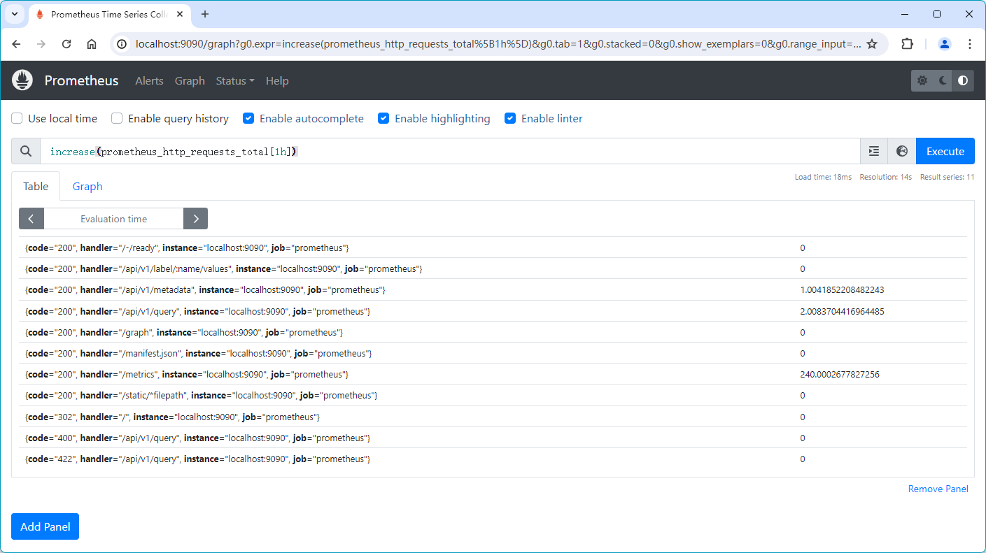 Prometheus 内置函数：increase()