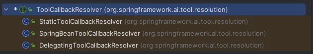 Spring AI 工具调用：工具解析