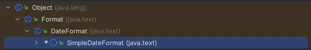 java.text.SimpleDateFormat 类