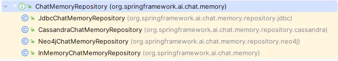 ChatMemoryRepository 接口