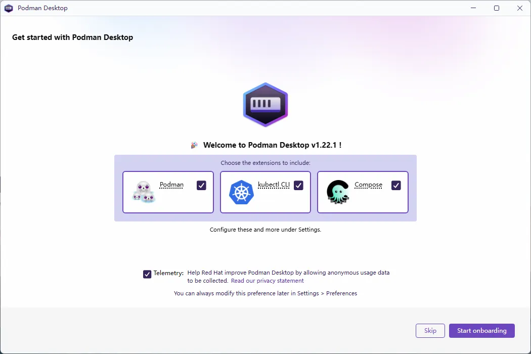 Podman Desktop 跨平台图形化管理工具